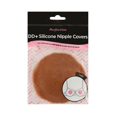 Pack of two DD+ medium silicone nipple covers